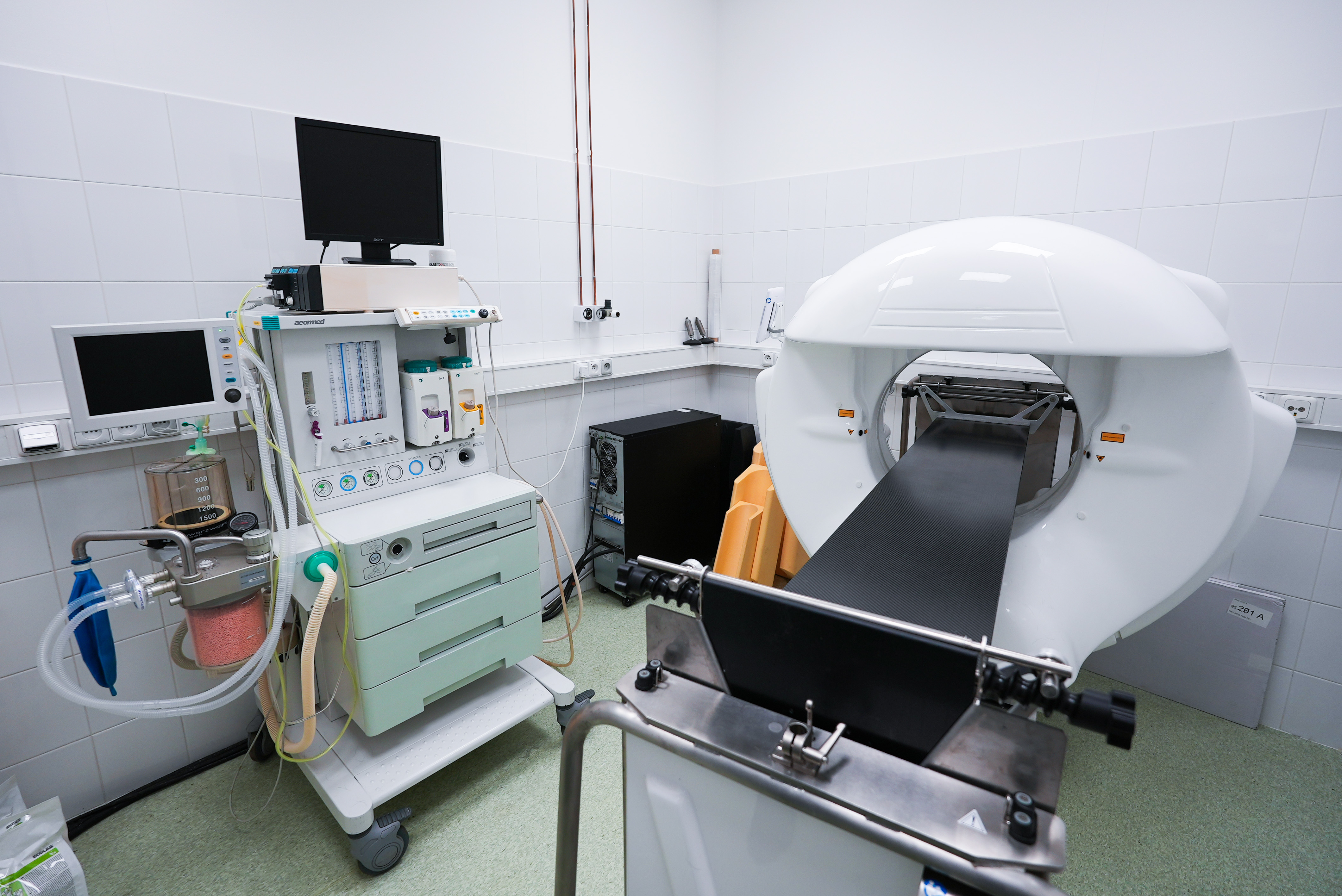 Vlastní CT přístroj přímo v zázemí kliniky pro nejnáročnější diagnostiku